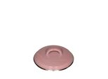 Coperchio Riess Con Bordo Cromato Ø12Cm Smalto Rosa Pastello