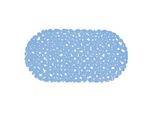 Msv Tappeto Doccia Tappeto Per Vasca Tappeto Antiscivolo Tappeto Per Doccia 39X99 Cm Ciottoli Azzurro
