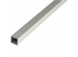 Tubo Quadrato Alberts | Alluminio, Anodizzato Argento | 2000 X 20 X 20 Mm