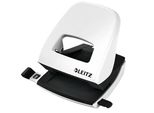 Leitz 5008-10-01 5008 Punzone Da Ufficio Nexxt - 30 Fogli, Bianco Perla