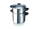 Beka Couscoussier Polo - Ø 24 Cm - Grigio - Tutte Le Fonti Di Calore Compresa L'induzione