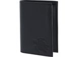 Oxmox Pelle Portafoglio Leather KombiböRse Turtle Embossed Black Nero