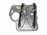 Regolatore Per Finestrini Qualità Originale Vaico Anteriore Sinistro Di Vaico Con Supporto Di Base (V10-3105) Regolatore Per Finestrini Accessori Interni