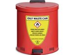 Contenitore Di Raccolta Asecos 50 L, Acciaio, Rosso