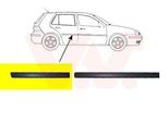 Van Wezel Modanatura/Protezione Porta Posteriore Destra Nera Per Vw Golf Iv Bora