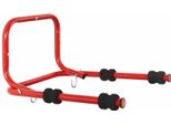 Mottez B053QRAE Portabici Da Parete Per 2 Biciclette, 520X440X300Mm, Rosso