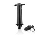 Vacu Vin Weinpumpe Mit AusgießEr Und Verschluss, Weinpumpen-Set, Wine Saver, Vakuumpumpe, Kunststoff, Schwarz, 06824606