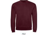 Sols 01168 | Felpa Da Uomo Spider 50% Cotone / 50% Poliestere - Colore: Oxblood - Taglia: L