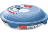 Maped 870603 Picnik Concept Piatto Per Microonde In Vetro Blu