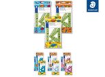 Staedtler 569 Pb Set Di Geometria - 4 Pezzi - Fumetto - Colori Assortiti
