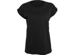 Build Your Brand - T-Shirt A Spalla Scesa Da Donna RW8378 (S) (Nero)