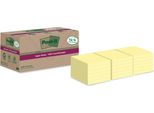 Post-It® 654 Rsscy 14+4F Super Sticky Recycling Notes Giallo Extra Forte 18 Blocchetti(T)