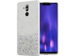 Cadorabo Cover Per Huawei Mate 20 Lite Cover Protettiva In Custodia Trasparente Per Telefono Cellulare Tpu Case Glitter Cover Cover Glitter
