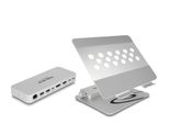 Delock - Docking Station + Supporto Per Notebook/Tablet - USB-C / Thunderbolt 3 - Hdmi, Dp - Gige (18442)