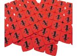 Monete Fragili Combicraft In Plastica Riciclata In Rosso - 1000 Monete Fragili