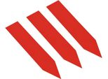 Etichette Adesive In Pvc Combicraft 60 X 13 Mm Rosse - 100 Pezzi