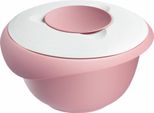 Westmark RüHrschüSsel Mit Zweigeteiltem Deckel, 2,5 L, Rosa/Weiß, 3153227P