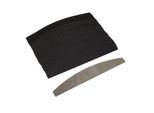 100 Pezzi Set Di Lime Per Unghie Sostituibili Lime Per Unghie A Mezzaluna Riutilizzabili In Acciaio Inox Baseboard