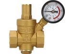 Regolatore Di Pressione DN20 In Ottone, Regolatore Di Pressione Dell'acqua Regolabile Con Manometro