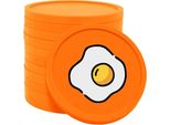 Gettoni Colazione Combicraft Arancioni - Ø29Mm - 100 Pezzi