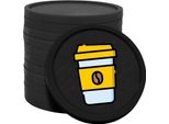 Gettoni Consumo Combicraft Coffee-To-Go Neri - Ø29Mm - 100 Pezzi