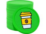 Gettoni Combicraft Coffee-To-Go Verde - Ø29Mm - 100 Pezzi