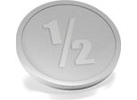 Gettoni Consumo 1/2 Combicraft In Plastica Argento - Ø29Mm - 250 Pezzi