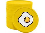 Gettoni Colazione Combicraft Gialli - Ø29Mm - 100 Pezzi