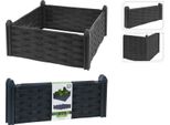 Letto Rialzato Progarden KO-R10000250 45 X 45 X 18 Cm In Plastica Nera