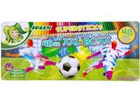 Jolly Jolly Supersticks Matite Colorate Classiche Calcio Xxl Boxx 48 Pezzi