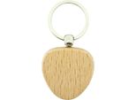 Combicraft Portachiavi In ​​Legno Grezzo Triangolo 40X40Mm - Confezione Da 10 Pezzi