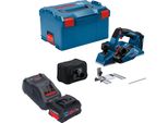 Bosch Gho 18V-26 Pialla Professionale A Batteria 18 V 2,6 Mm Senza Spazzole + 1X Batteria Procore 8,0 Ah + Caricabatterie + L-Boxx