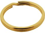 Portachiavi Combicraft Piatti Color Oro 30 Mm - Per 10 Pezzi