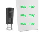 Timbro Combicraft Mese Maggio Inchiostro Verde Rotondo Da 10 Mm - Per 1 Pezzo