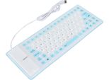 Tastiera In Silicone, Tastiera In Silicone Morbido, Tastiera In Silicone Cablata Usb, Tastiera In Silicone Pieghevole, Tastiera In Silicone 85 Tasti, Tastiera Arrotolabile