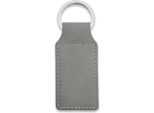 Combicraft Portachiavi In ​​Pelle Vuota Rettangolo 33X70Mm Grigio - 10 Pezzi