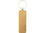 Combicraft Portachiavi In ​​Legno Grezzo Rettangolo 80X27Mm - Per 1 Pezzo