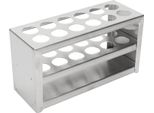 Rack Per Provette In Metallo, Supporto Per Provette Per Centrifuga, Supporti Per Provette, Rack Per Provette In Acciaio Inox, Rack Per Provette Per Centrifuga, Rack Per Provette Da 19 Mm