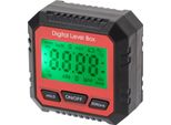 Livella Digitale Box Magnetic Angle Finder Goniometro Inclinometro Per Carpenteria Edilizia Muratura Rosso