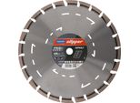 Disco Da Taglio Diamantato Ø 400 Mm Foro 25,4 Mm Per Smerigliatrice/Tagliagiunti Altezza Segmento 12 Mm