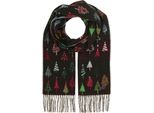 Fraas Sciarpa Cashmink Scarf Black Nero