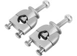 Morsetto Manubrio Moto, Manubrio Moto Riser, Manubrio Moto Morsetto Atv, Manubrio Moto Riser Atv, Argento Manubrio Moto Riser