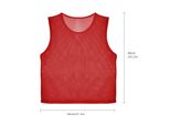 Calcio Scrimmage Formazione Gilet, Calcio Gilet, Calcio Traspirante Adulti Maglie, Calcio Maglie Di Formazione, Gilet Di Formazione