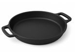 Maysternya Mini Padella In Ghisa Per Grigliare - ø 18 X 2,5 Cm - Accessori Per Barbecue - Padella Piccola Per Grigliare, Forno E Cucina All'aperto - Barbecue - Nero