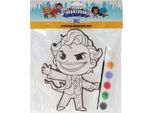 Tela Da Dipingere Dc Comics - Il Joker - Incl. Pennello E 6 Colori Di Vernice