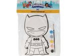 Tela Da Pittura Dc Comics - Batman - Incl. Pennello E 6 Colori Di Vernice