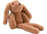 Cookie Il Coniglietto Di Peluche A Zampe Lunghe Marrone Scuro 35 Cm WD1744 (Taglia Unica) (Marrone Scuro)