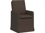 Vidaxl Sedie Da Pranzo 2 Pezzi Grigio Scuro 57 X 67 X 98 Cm Lino