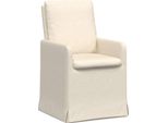 Vidaxl Sedie Da Pranzo 2 Pezzi Beige 57 X 67 X 98 Cm Lino
