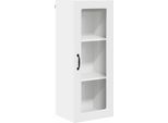 Vidaxl Pensile Da Cucina Con Ripiano Bianco 40 X 31 X 100 Cm Materiale A Base Di Legno